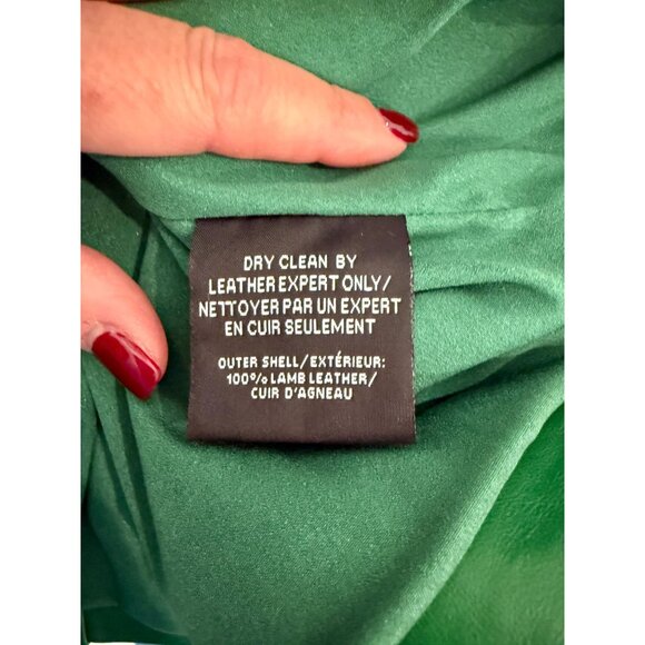 LAMARQUE Phoenix Leather Bustier Mini Dress NWT - Size Large - Picture 6 of 7